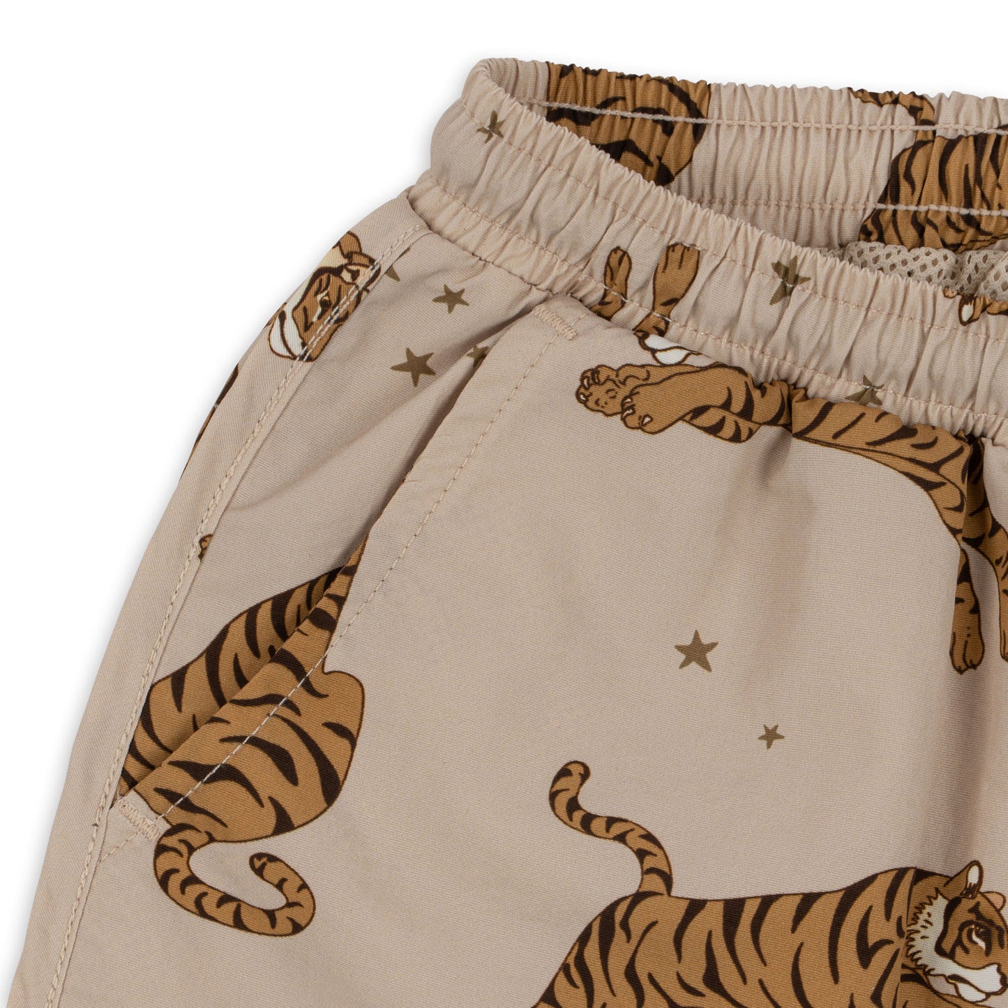 Konges Sløjd Asnou short de bain enfant - Tigre