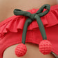 Konges Sløjd Cherry bikini enfant - Cerise