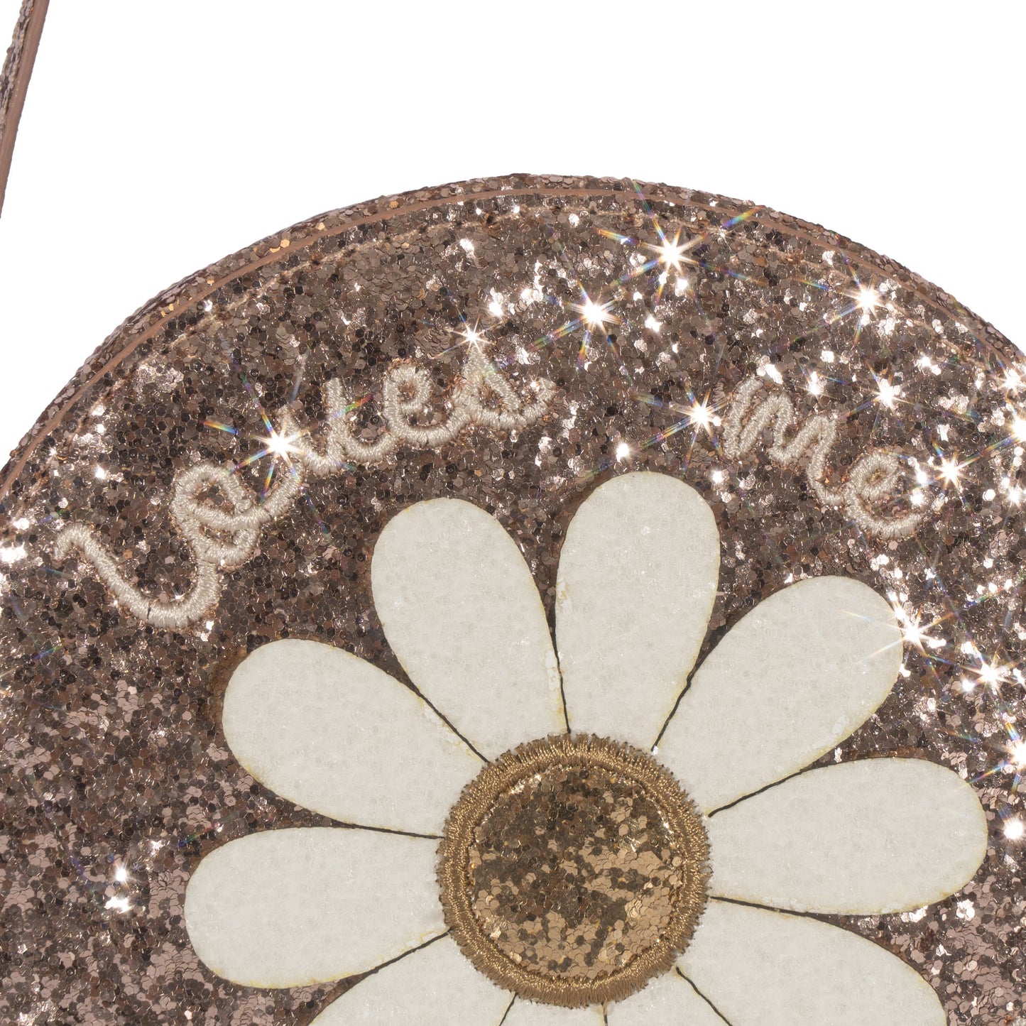 Konges Sløjd Daisy Sac bandoulière à paillettes - Cameo Rose