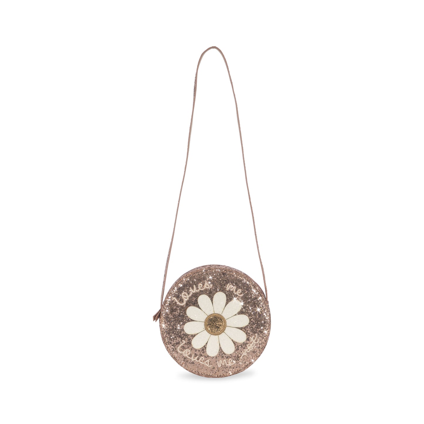 Konges Sløjd Daisy Sac bandoulière à paillettes - Cameo Rose