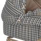 Konges Sløjd Poppenwagen/Doll Pram Vintage - Opvouwbaar - Captains Blue Check