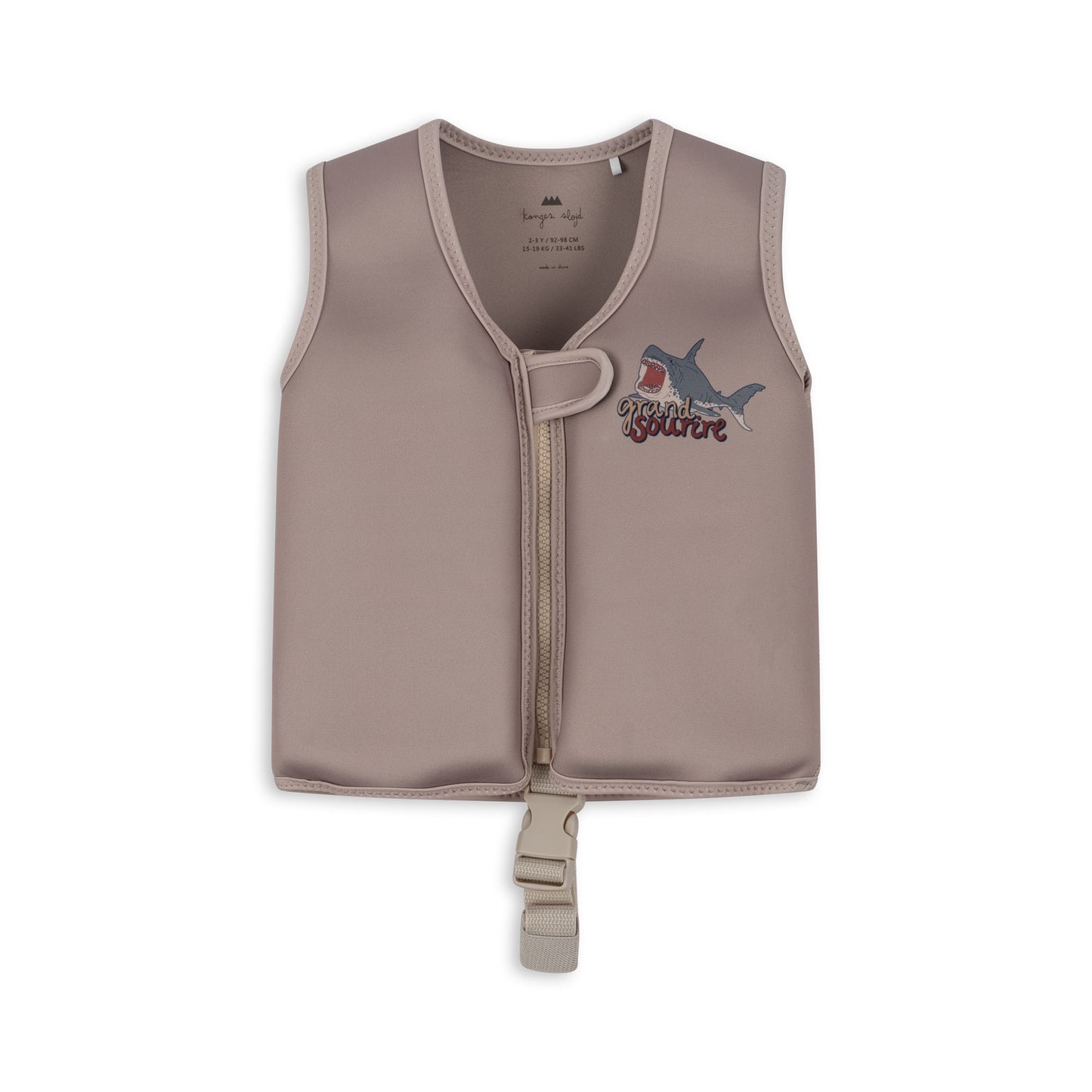 Konges Sløjd Neopreen Float Vest/Zwemvest/Drijfvest - Shark