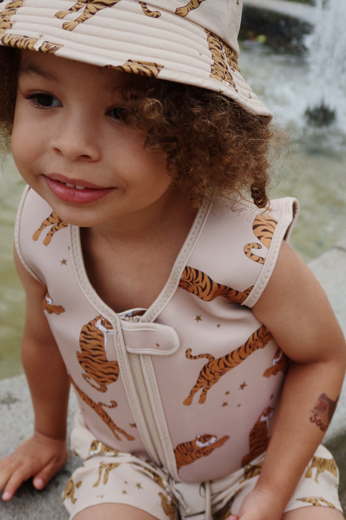 Short De Bain Femme Avec Gilet De Sauvetage Enfant - Maillot Bikini Garçon Fille Flottant