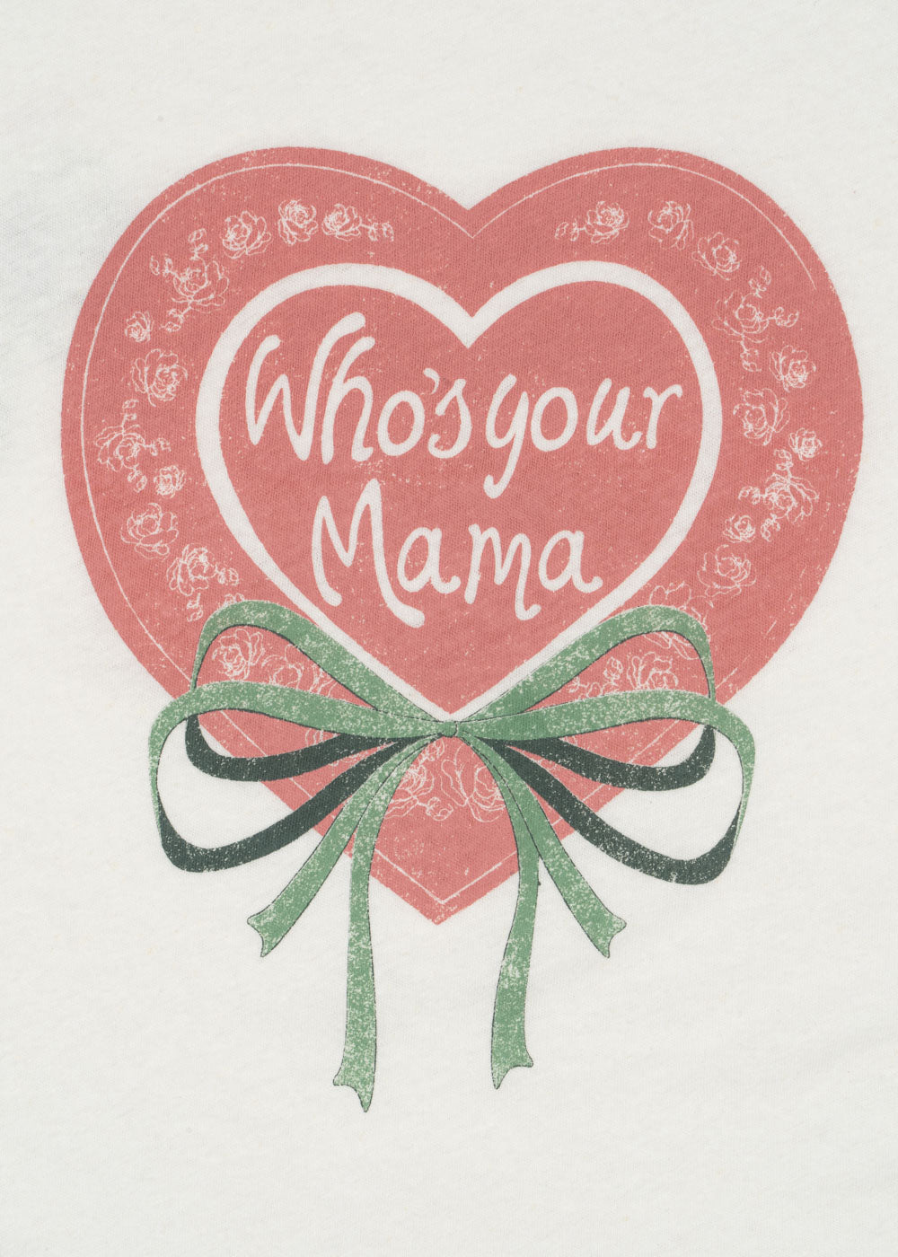 Konges Sløjd Who's your mama tee - Mama en kind T-shirt - Antique White