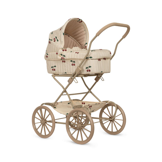 Konges Sløjd Doll Carriage/Doll Pram Vintage - Foldable - Ma Grand Cerise