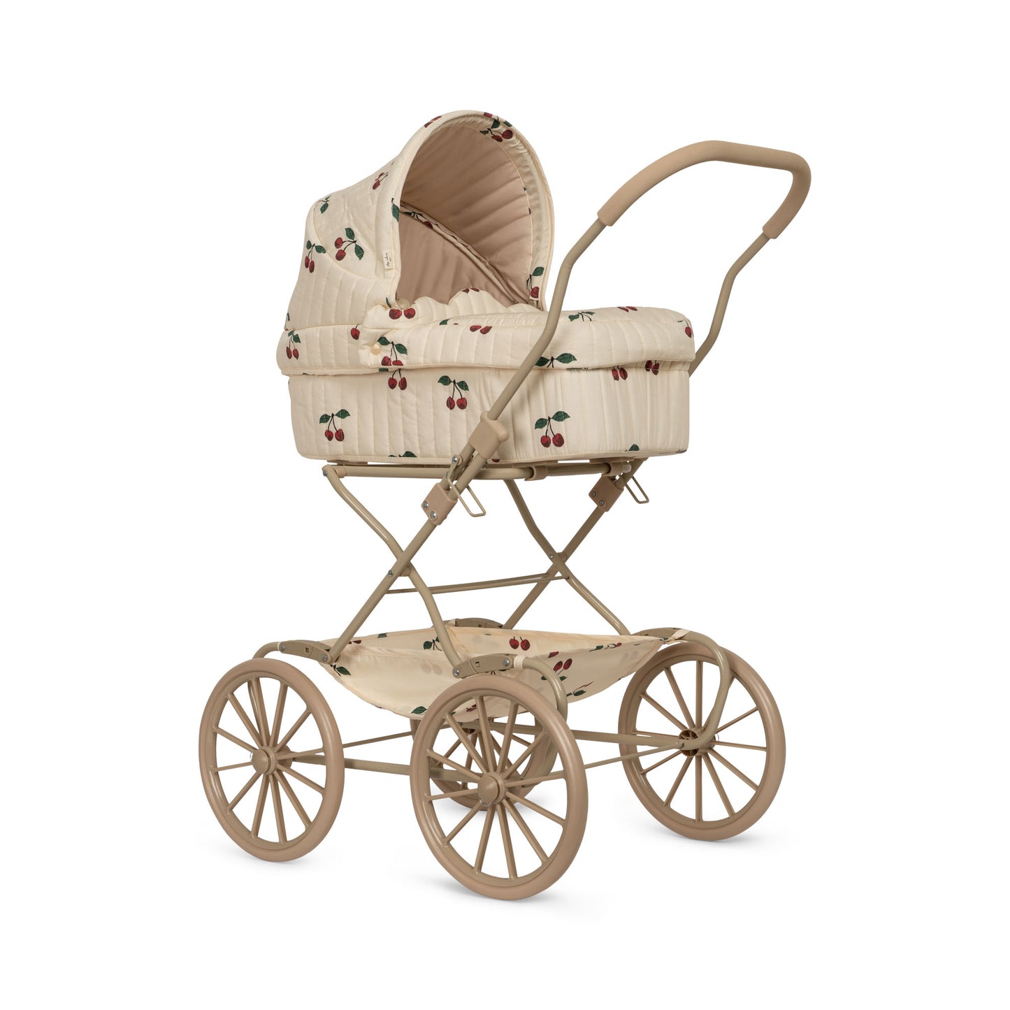 BEAU by Bo Konges Sløjd poppenwagen Pram Ma Grand Cerise met Paola Reina pop Sonia