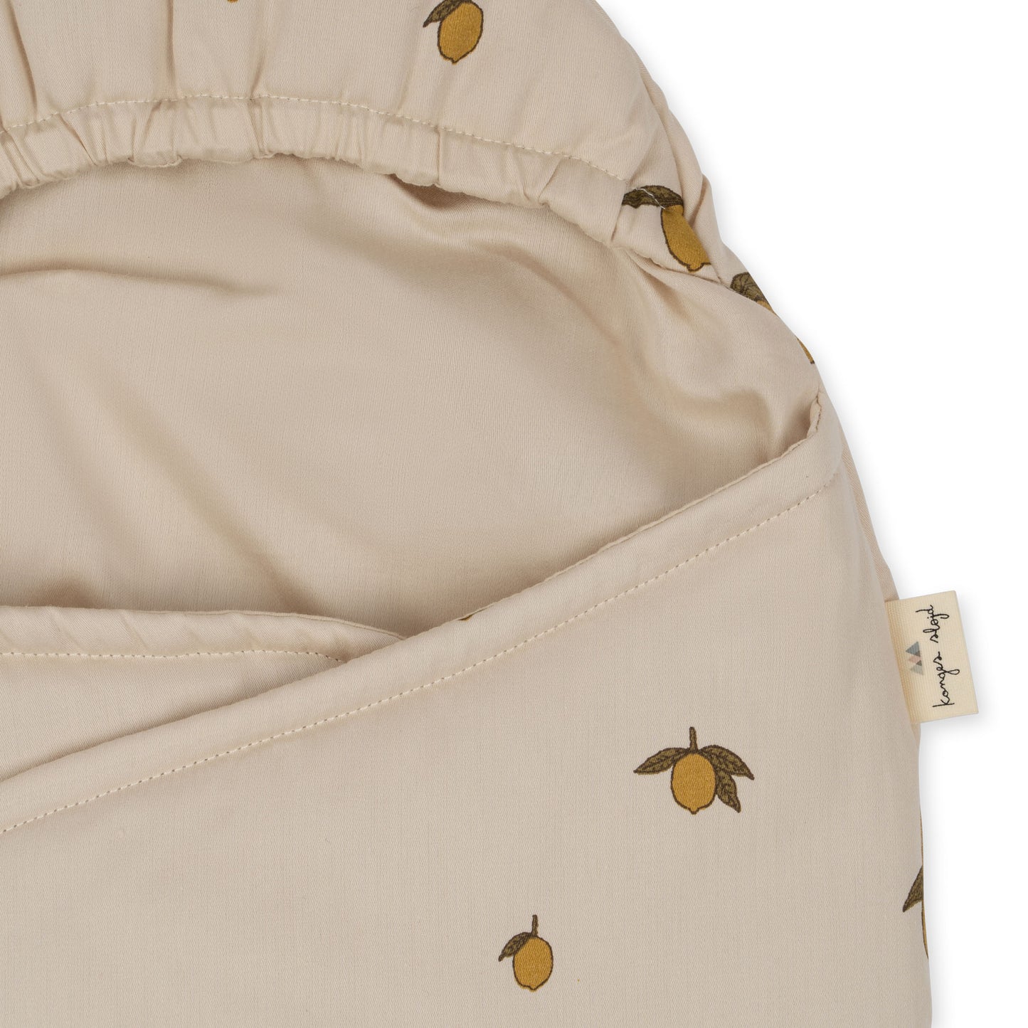 Konges Sløjd doll sleeping bag - Lemon 