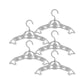 Konges Sløjd 5 pack Clothes hanger child Dino - Whale