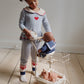 Konges Sløjd Doll clothing set sailor dress - Blues - 35 cm - Clothing set - Organic cotton