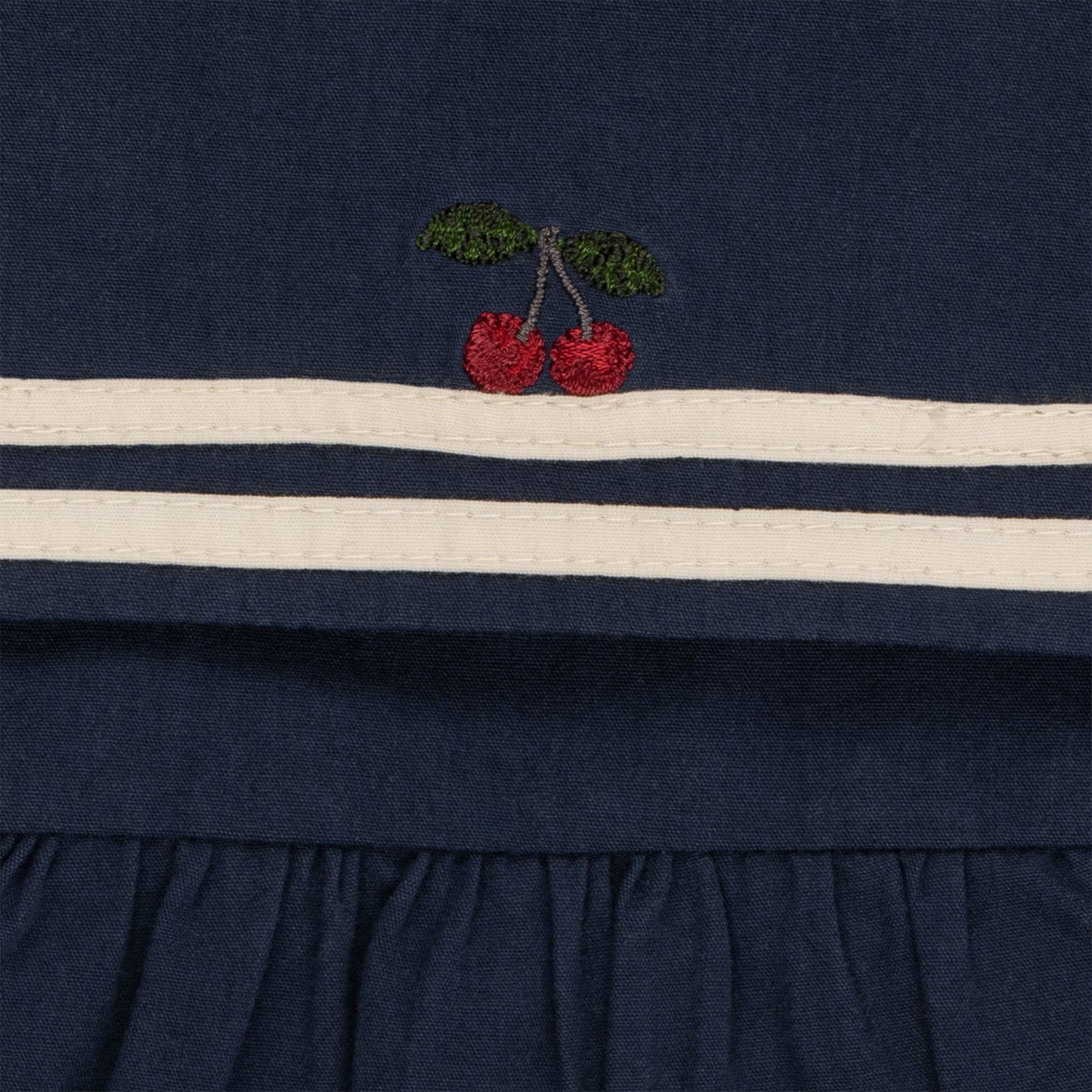 Konges Sløjd Doll clothing set sailor dress - Blues - 35 cm - Clothing set - Organic cotton