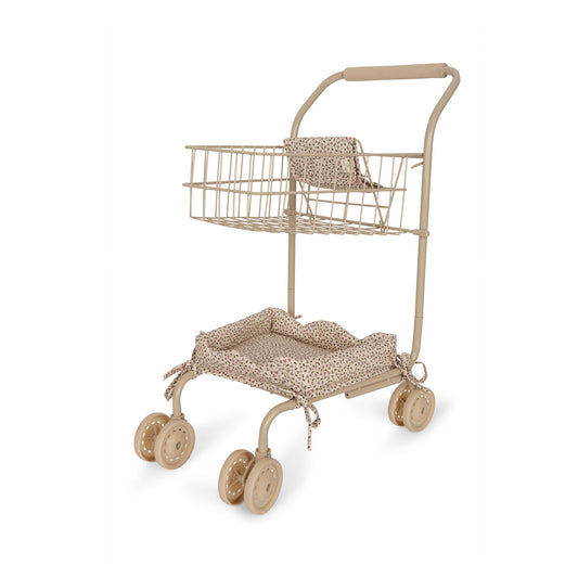 Konges Sløjd Supermarket shopping cart / shopping trolley - With doll seat - Milk tank