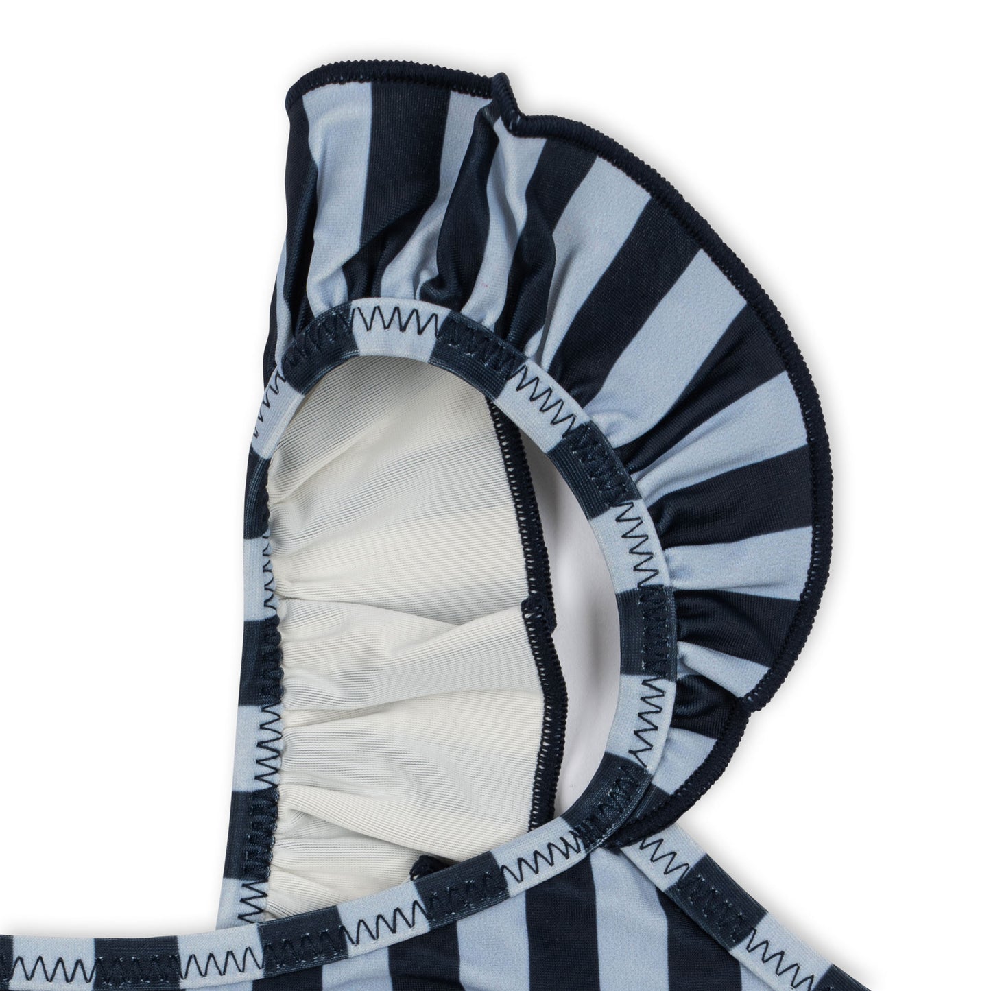 Konges Sløjd Dea Zwempak/Badpak Frill - Navy Stripe