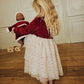 Konges Sløjd Christmas dress with hat for baby dolls - doll clothes - Jolly Red