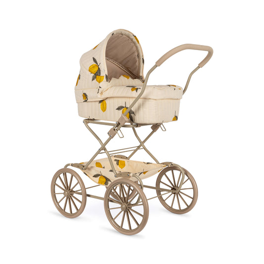 Konges Sløjd Doll Pram/Doll Pram Glitter - Foldable - Mon Grand Citron