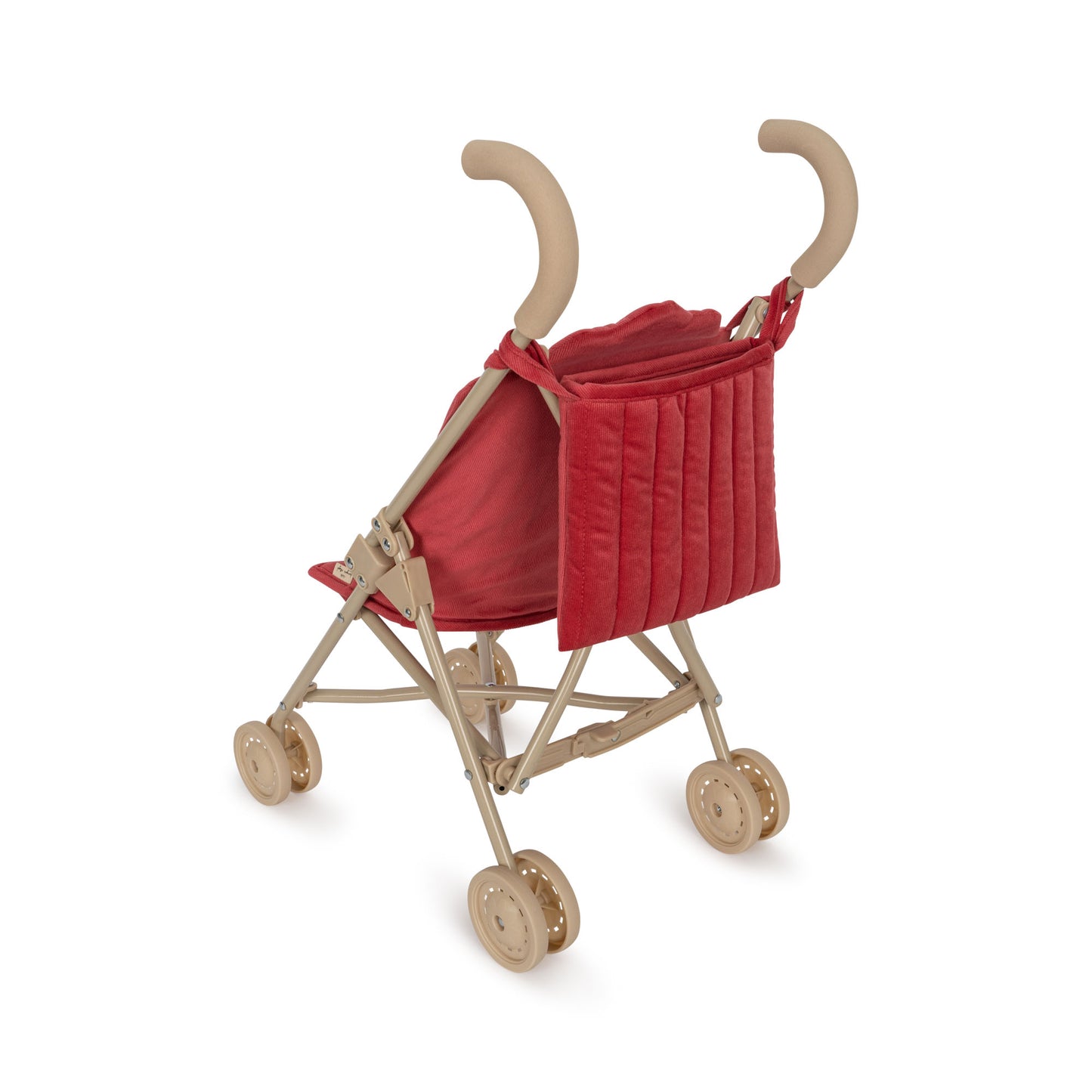 Konges Sløjd Poppenwagen/Doll Stroller/Buggy - Red