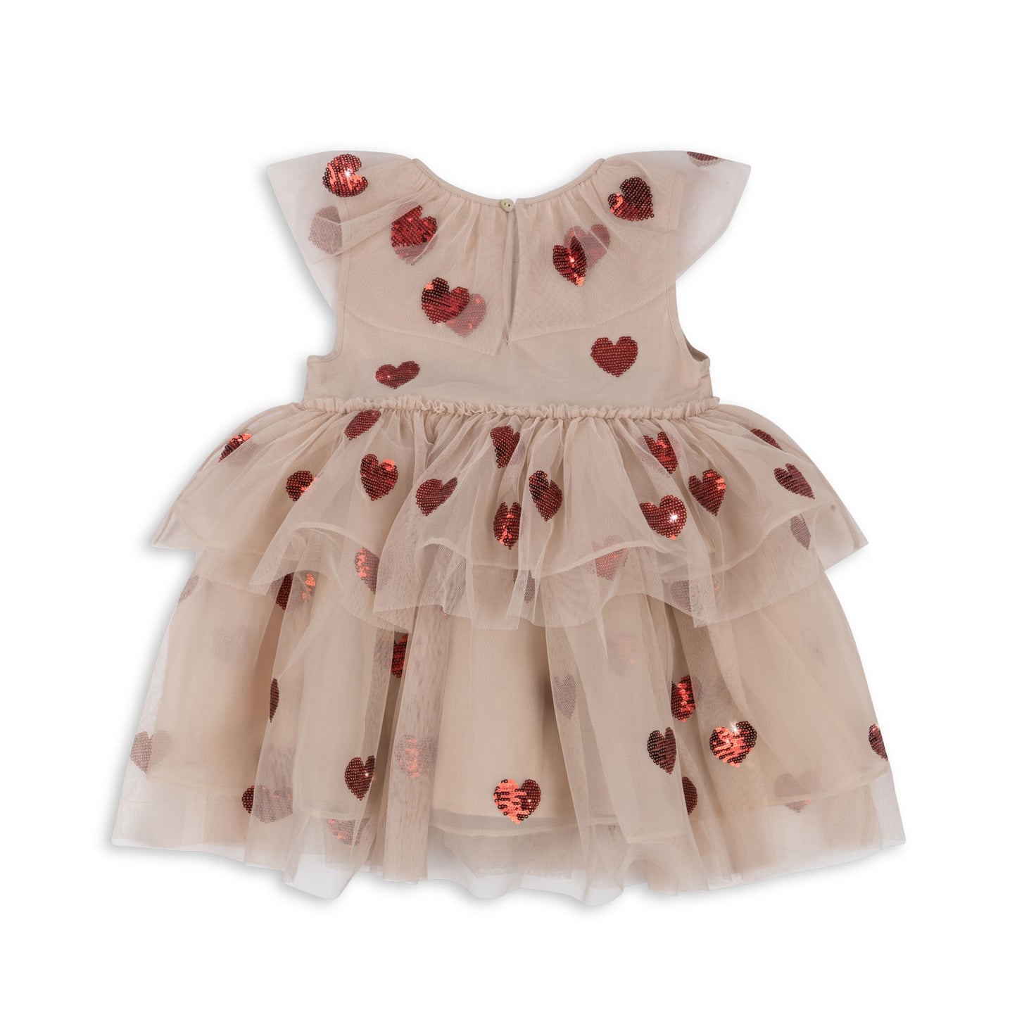 Konges Sløjd Yvonne Robe de fée enfant - Coeur Paillettes