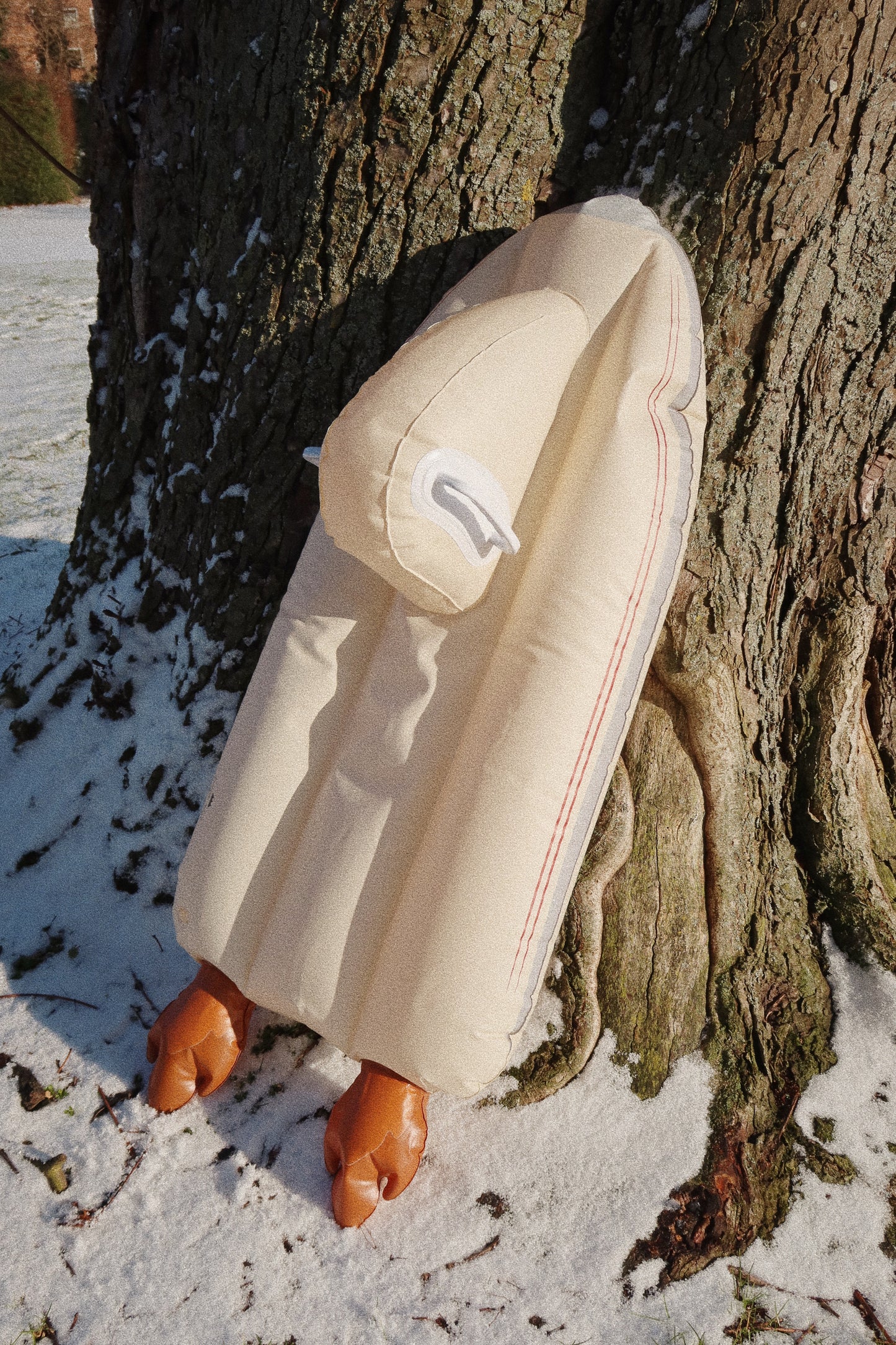 Konges Sløjd Inflatable snowmobile 115x59x20cm - Cream Off White