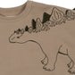 Konges Sløjd Lou Sweatshirt/Trui Animal Spike Dino - Oxford Tan