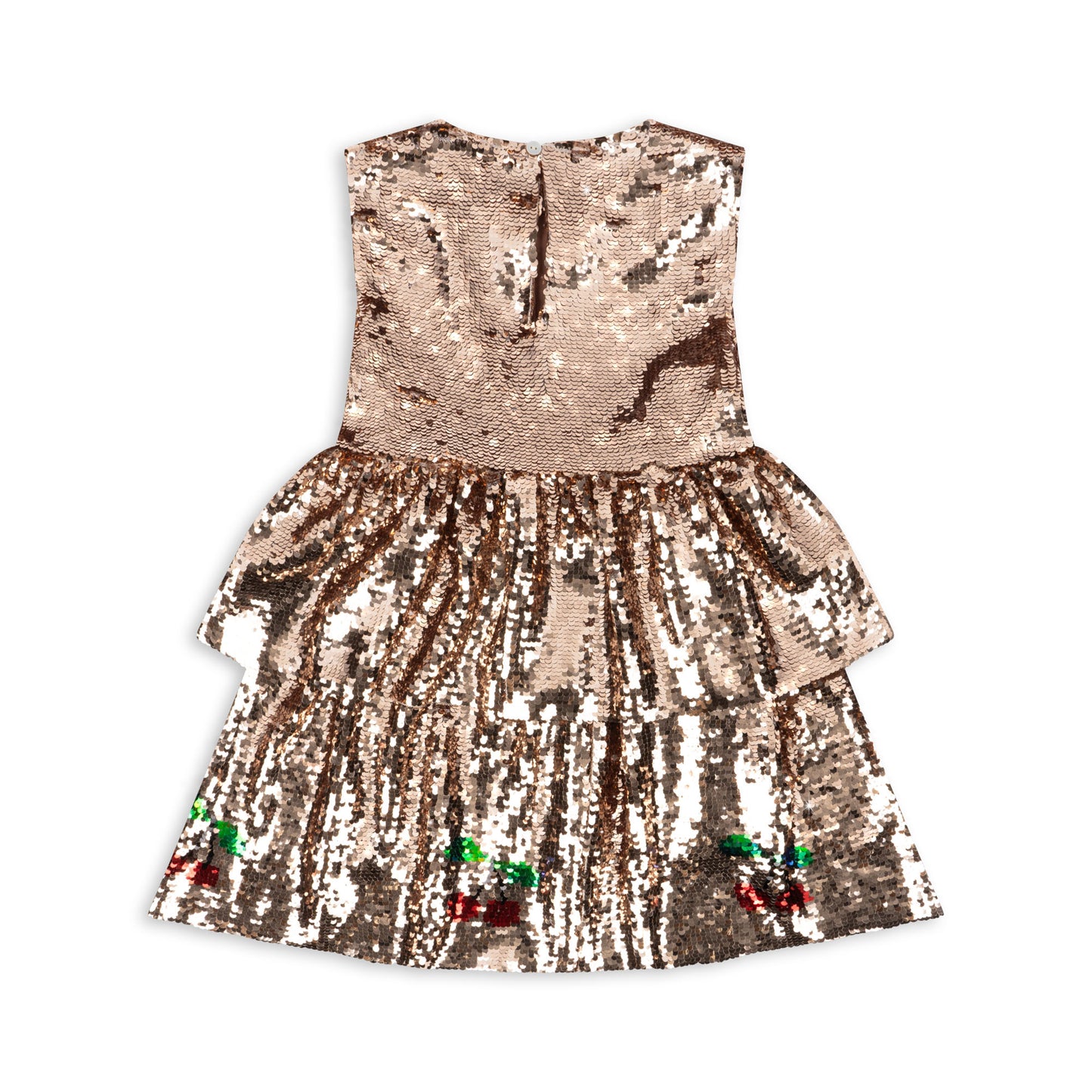 Konges Sløjd Lulu Shimmering dress with sequins - Brazilian Sand