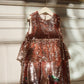 Konges Sløjd Lulu Shimmering dress with sequins - Brazilian Sand