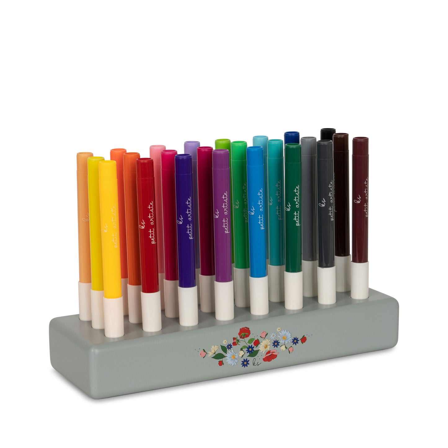 Konges Sløjd Marqueurs/stylos à base d'eau lot de 24 - +3 ans