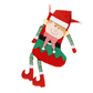 Kerst - Kerst sok - Sok - Met kerstfiguur - 4 Designs - Rood