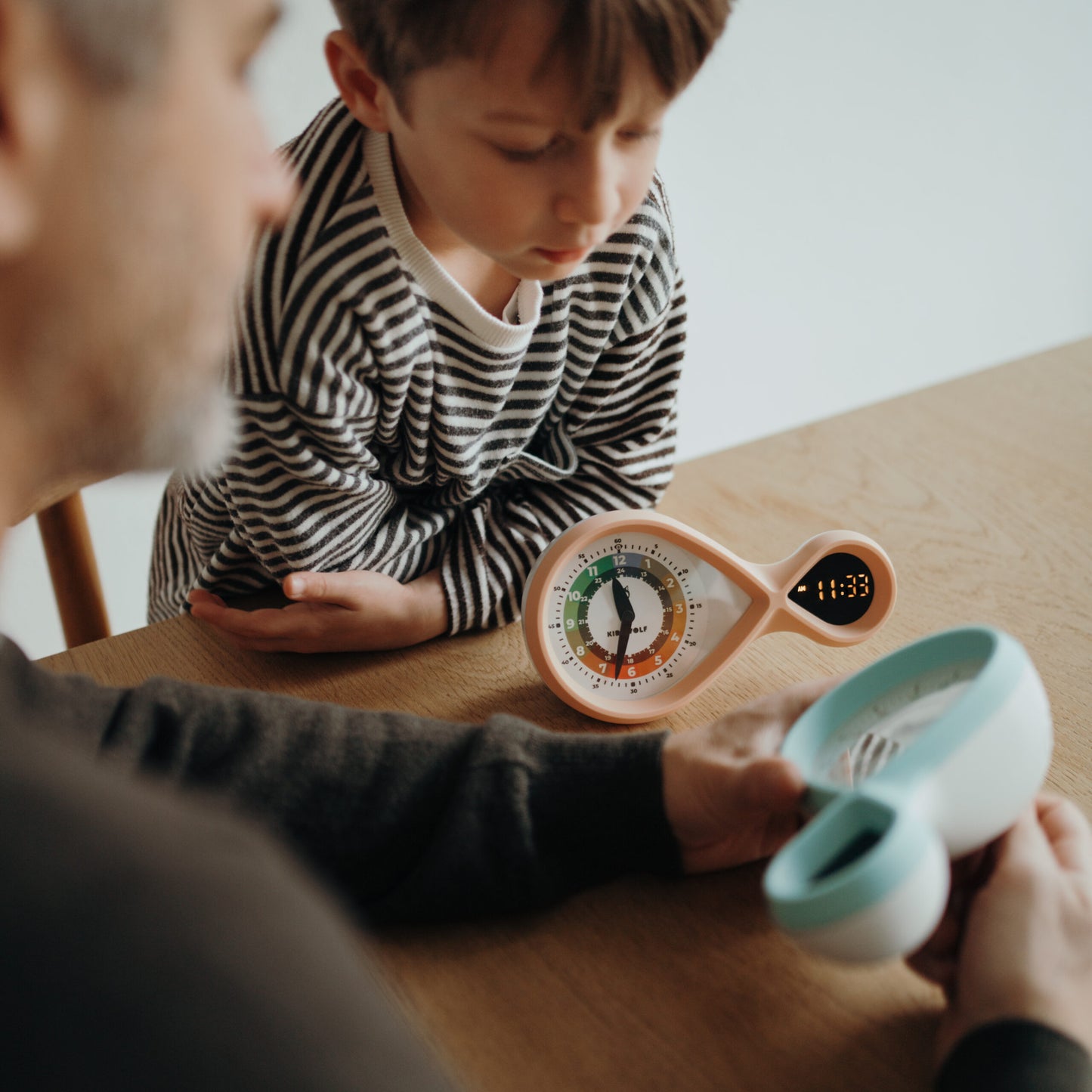 Kidywolf Educatieve kinderwekker - Meloen