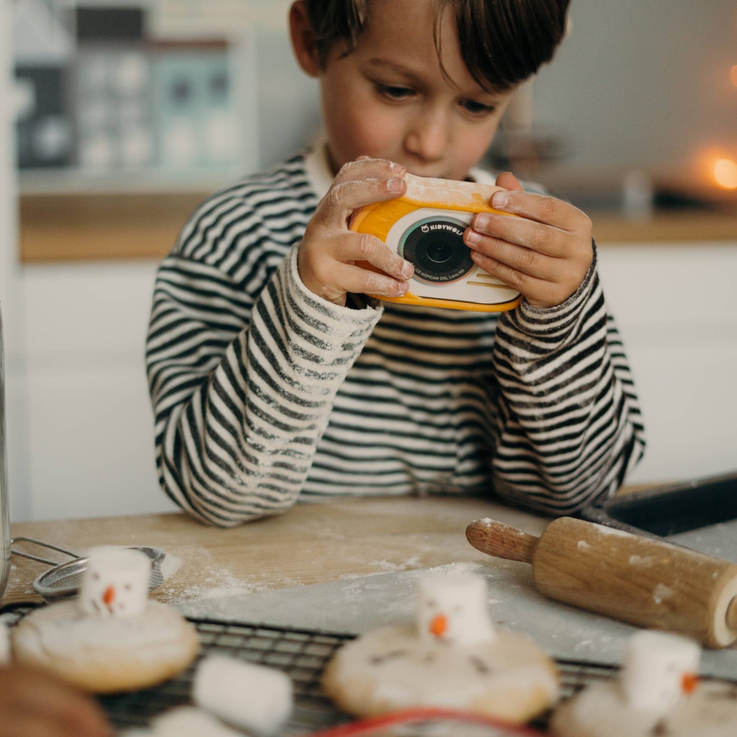 Kidywolf Digitale kindercamera - Oranje