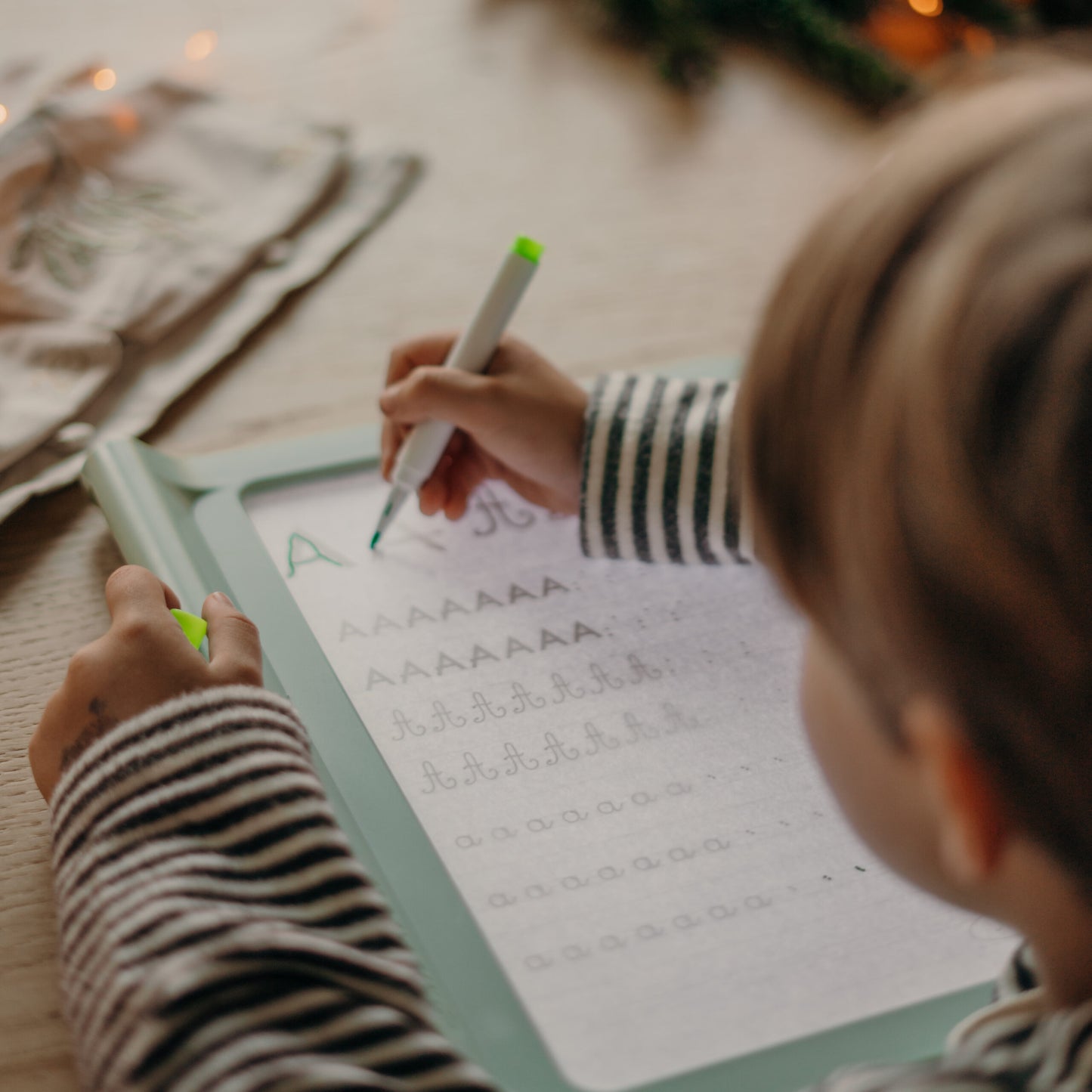 Kidywolf Mobiele en lichtgevende kindertablet - Groen