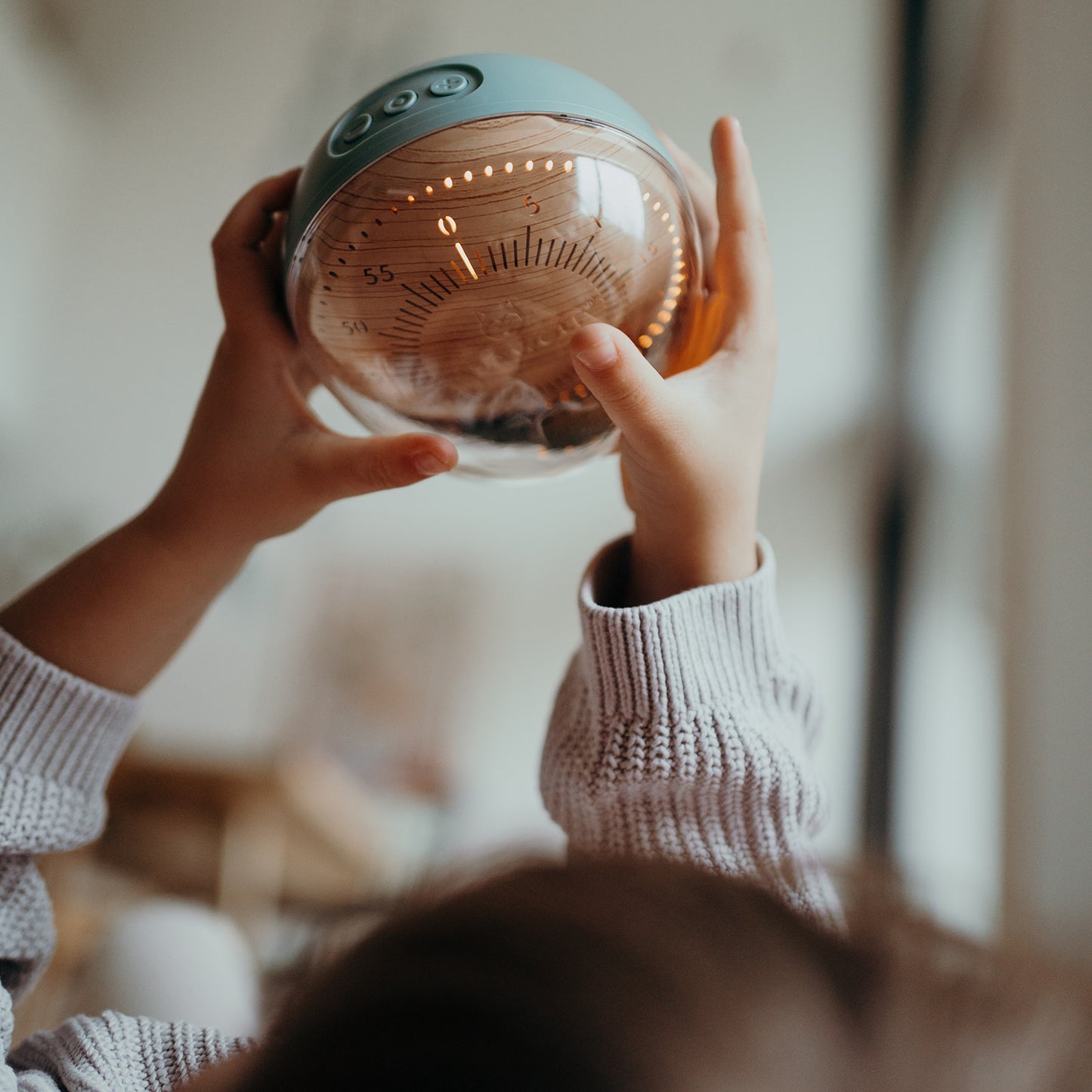 Kidywolf Educatieve Timer - Concept van tijd leren te begrijpen - Groen