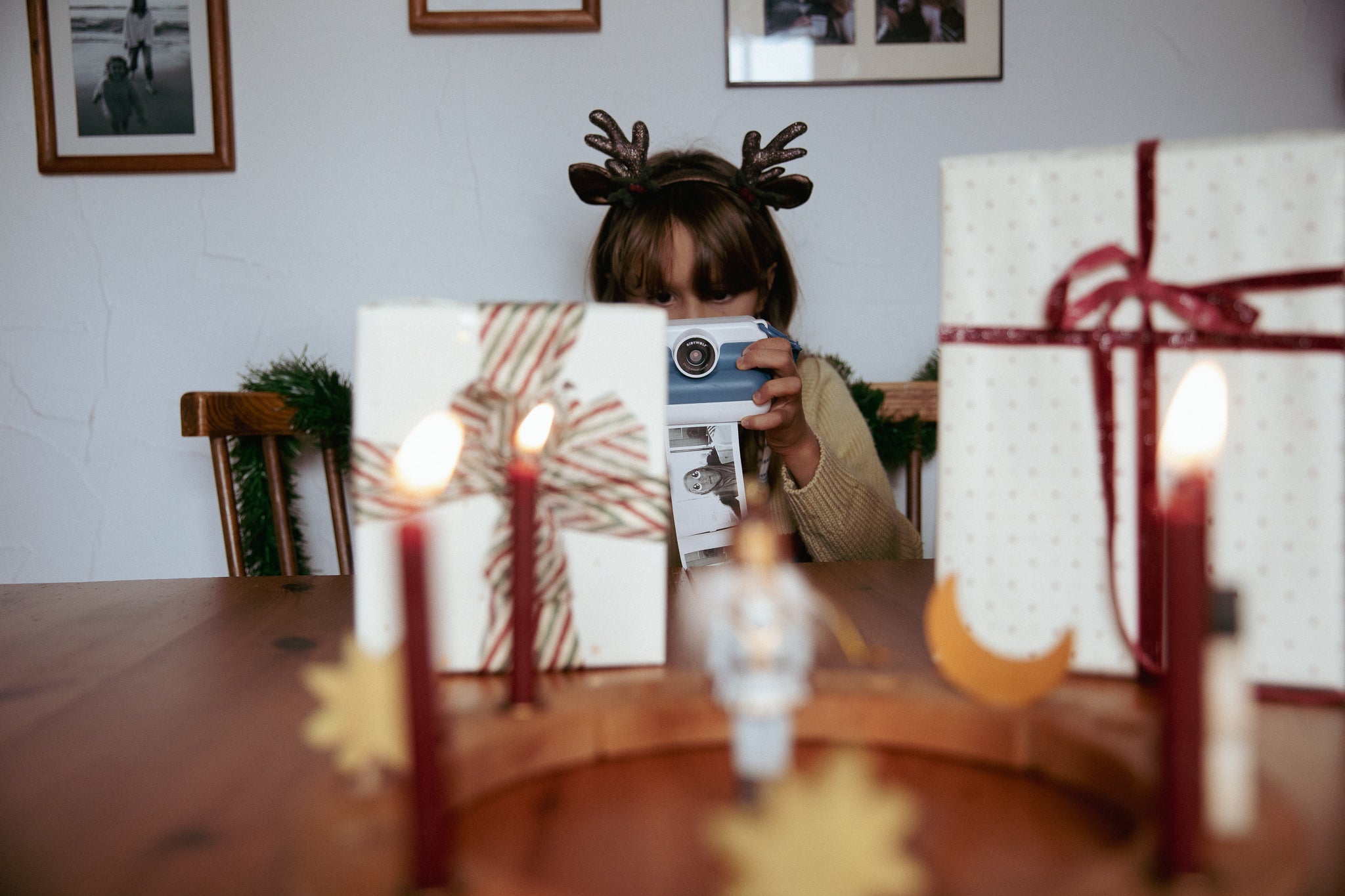 Appareil photo Kidywolf avec imprimante thermique - Rose