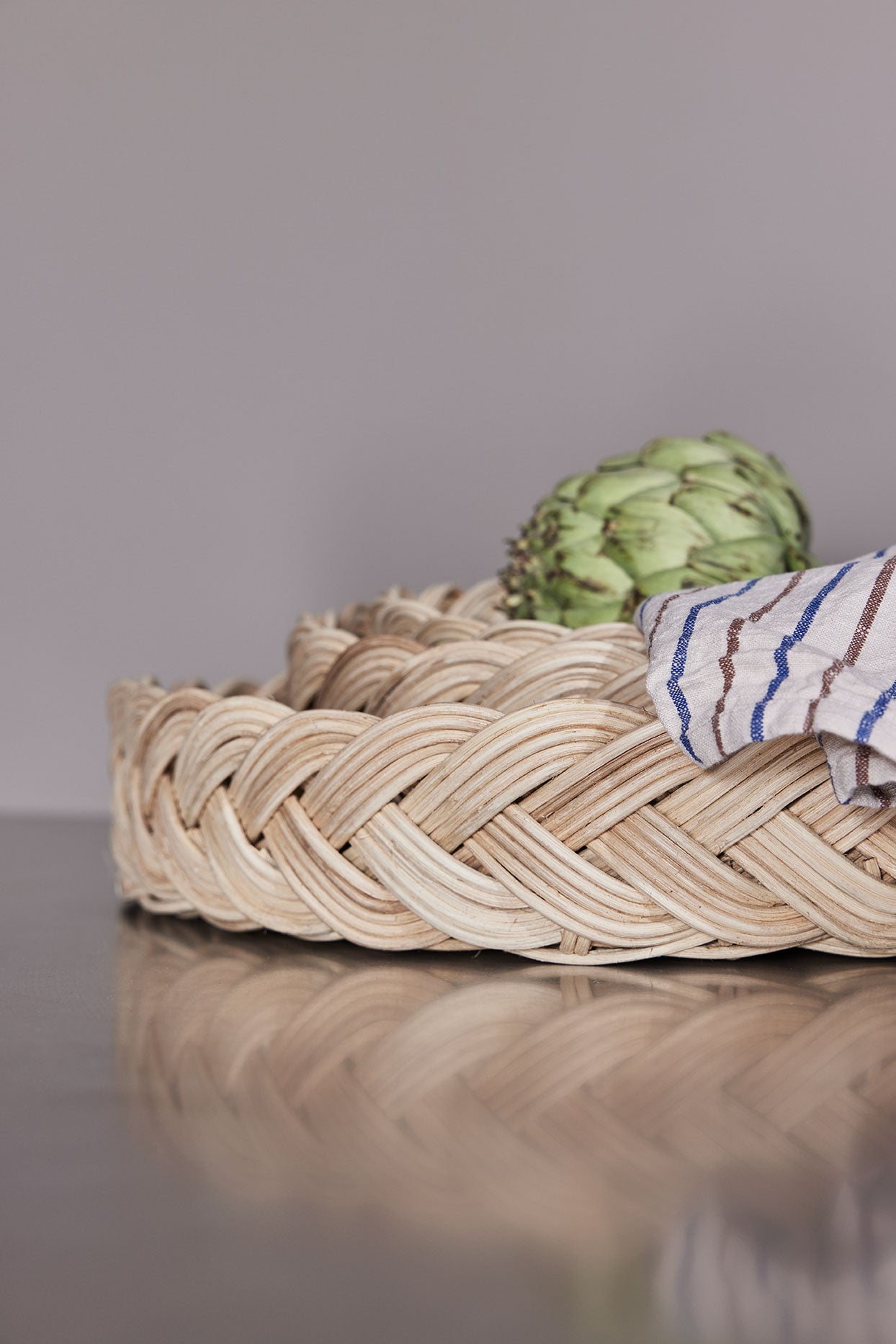 OYOY Maru Bread Basket L - Nature