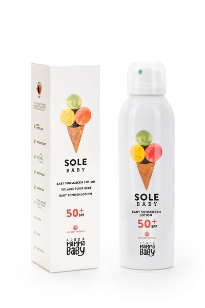 Linea Mamma Bébé Spray Solaire SPF 50+ 150 ml - Sole Baby