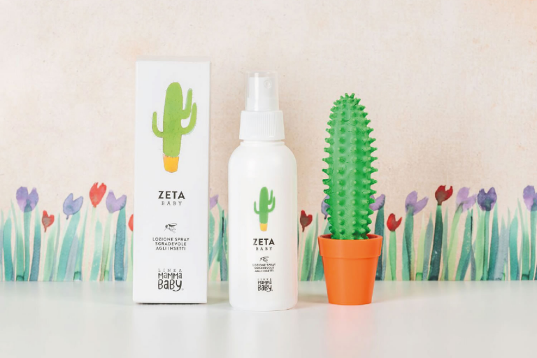 Linea Mamma Baby Verfrissende Insectenwerende lotion met essentiële oliën 100ml - Zeta Baby