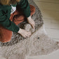 Lorena Canals Wasbaar katoen vloerkleed - Animals Hedgehog - 90x130cm