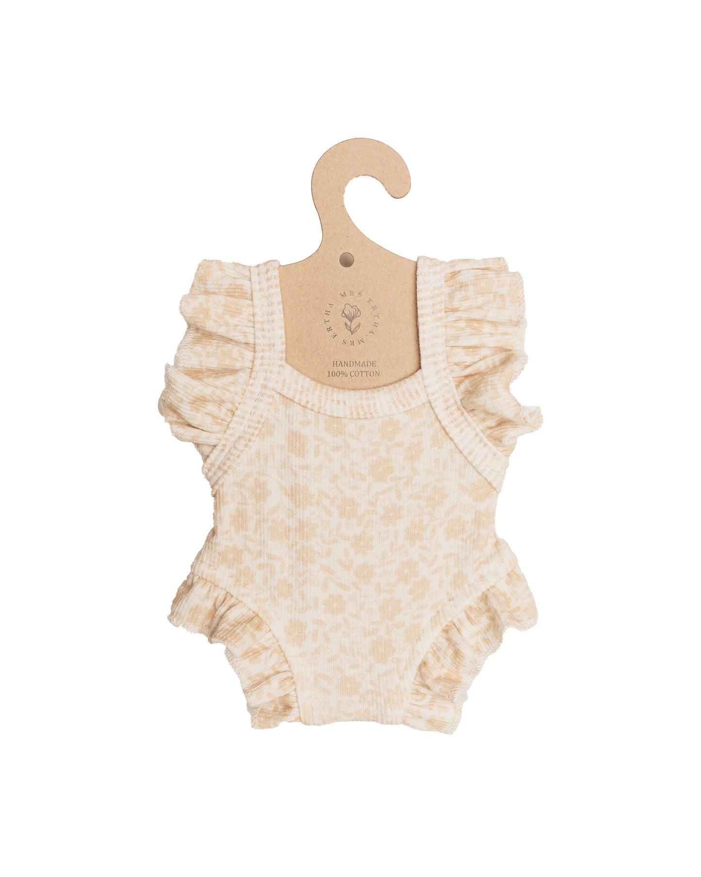 Mrs Ertha Loretas Poppenkleding - Frilled body - 34-36cm - Bouquet Silhouette