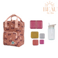 BEAU by Bo Studio Ditte rugzak small + A Little Lovely Company back to school set Glitter