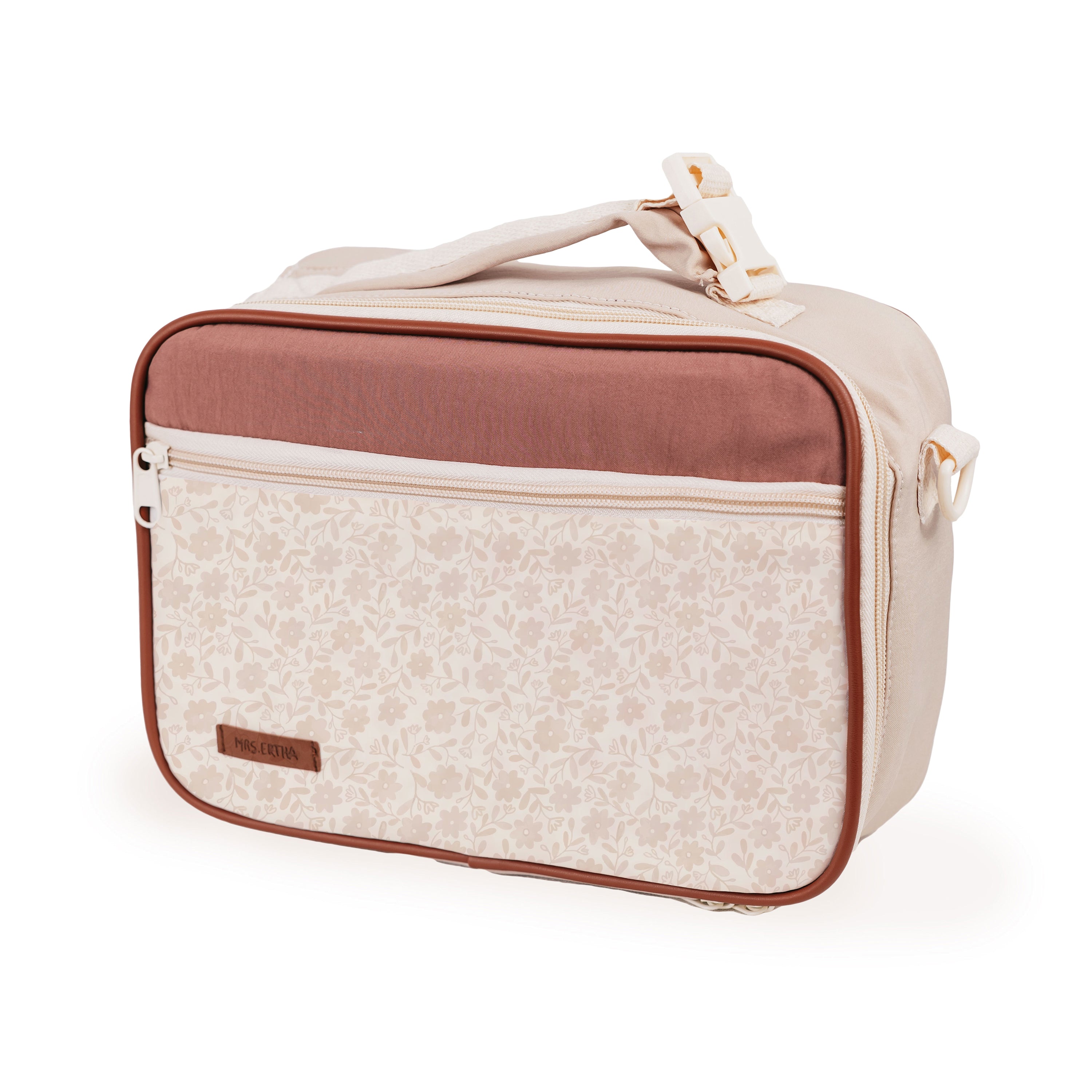 Konges Sløjd Clover Thermo Lunch Bag - Mahogany Rose