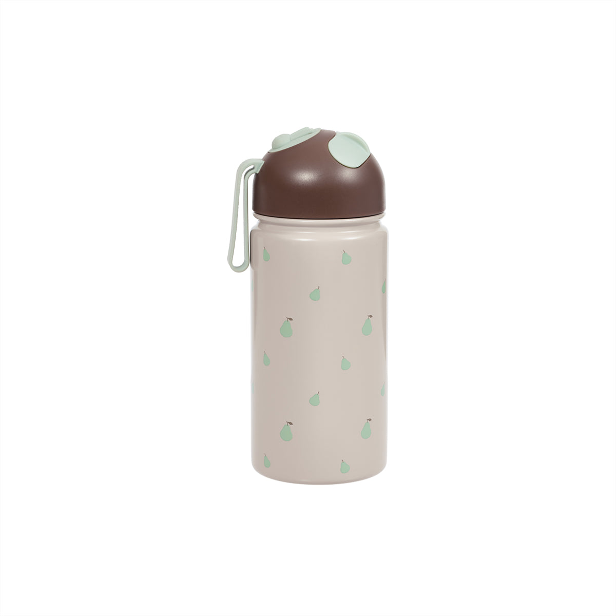 OYOY Yummy Drinking Bottle - Clay/Green