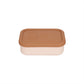 OYOY Yummy Bread box/Lunch box avec disposition S - Rose/Fudge