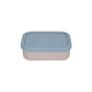 OYOY Yummy Brooddoos/Lunch box met indeling S - Blue/Clay