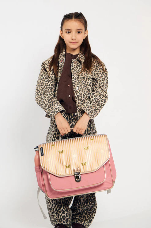 Caramel &amp; Cie Cartable/Cartable Papillon - Bleu