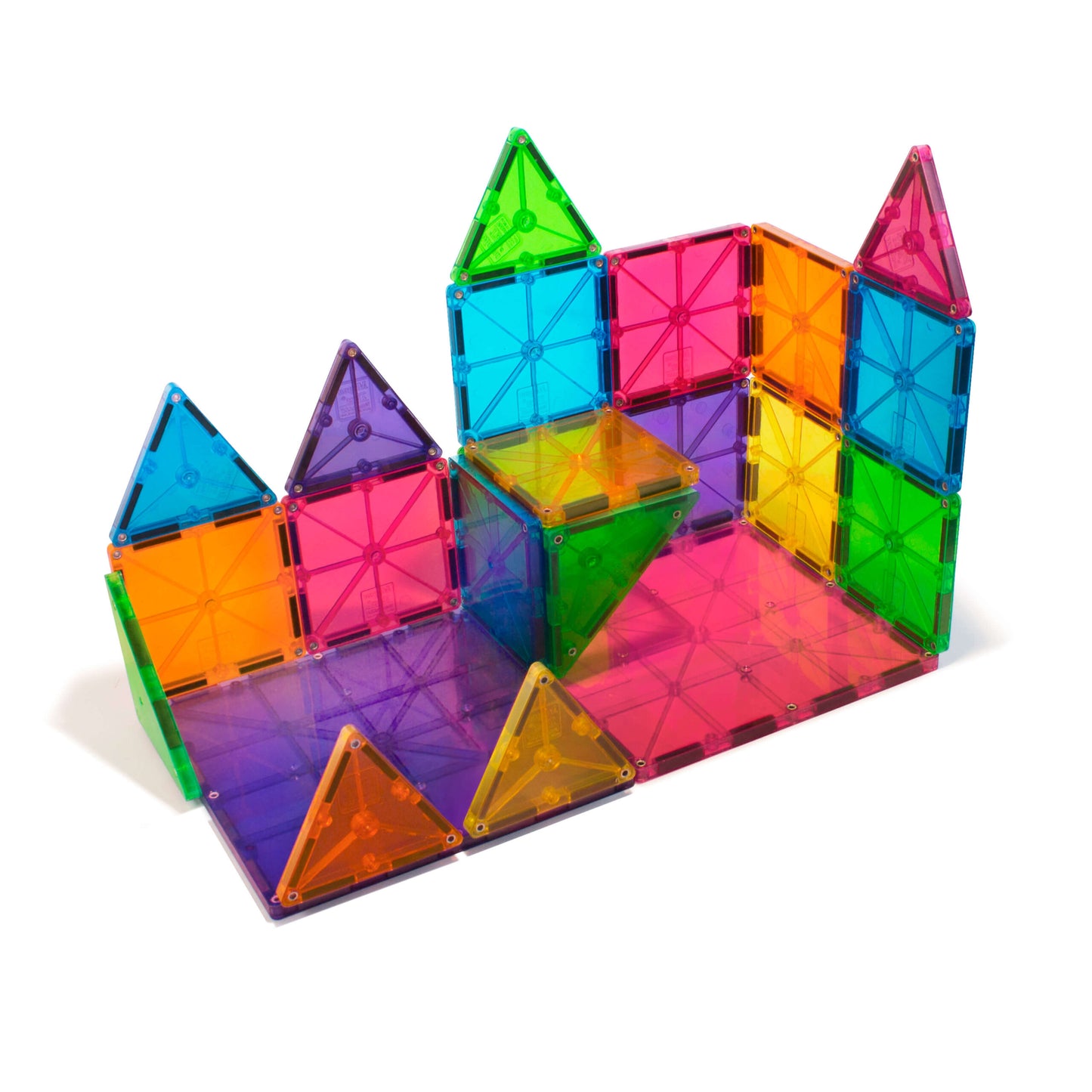 Magna-Tiles Clear Colors 32 stuks - Geschikt vanaf 3 jaar - Multi