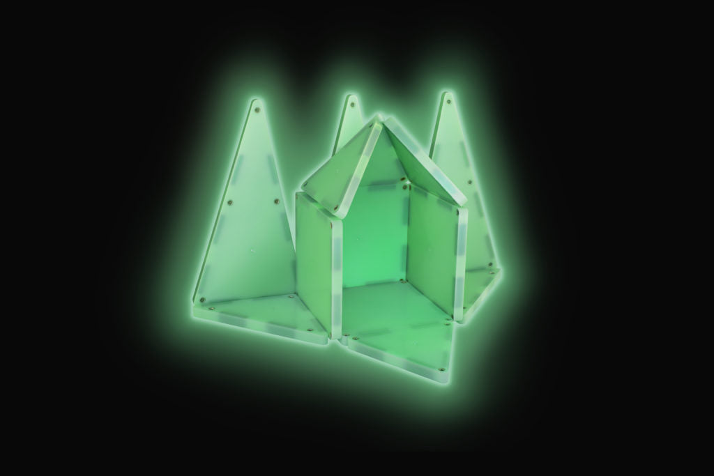 Magna-Tiles Glow in the Dark 16 stuks - Geschikt vanaf 3 jaar - Multi