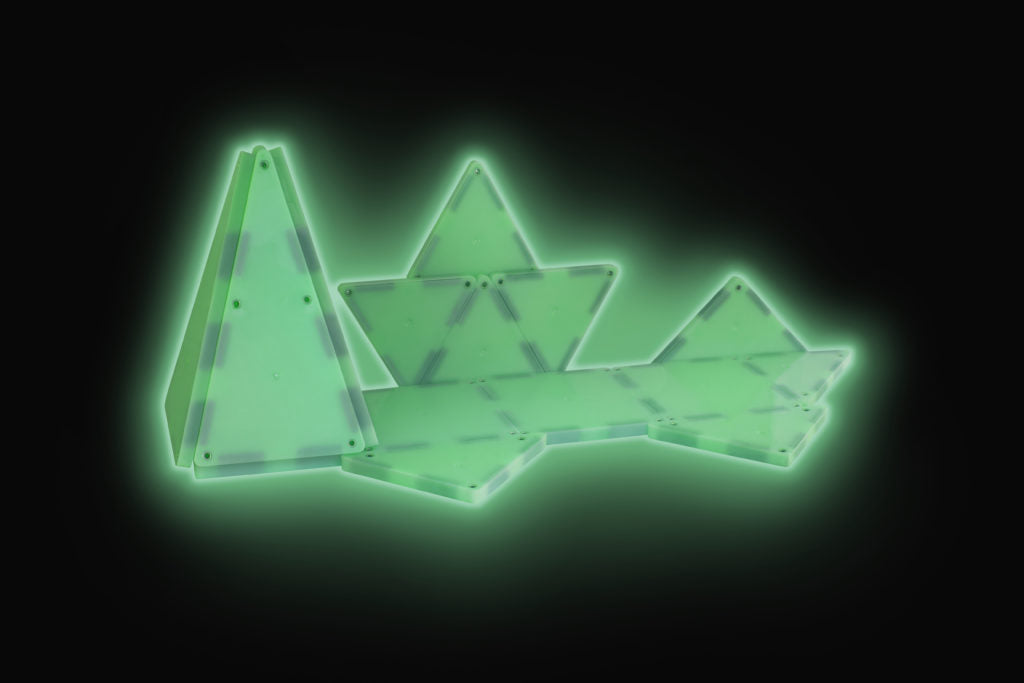 Magna-Tiles Glow in the Dark 16 stuks - Geschikt vanaf 3 jaar - Multi