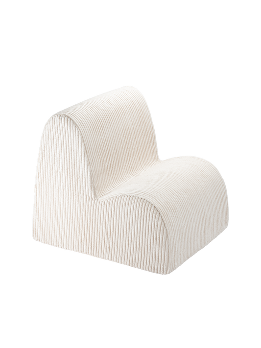 Wigiwama Corduroy Cloud Chair / Fauteuil - 60x50x50cm - Marshmallow