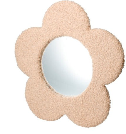 Home & Styling Spiegel Bloemen - Beige
