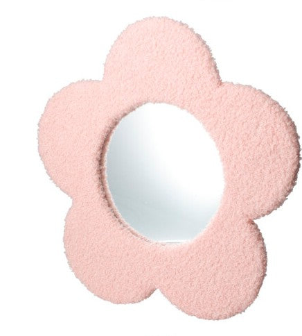 Home & Styling Spiegel Bloemen - Lichtroze