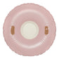 Petites Pommes Alpine Winter Float Ø120cm - Inflatable round sled - Suitable from 8 years - French Rose/Ruby Red/Creme