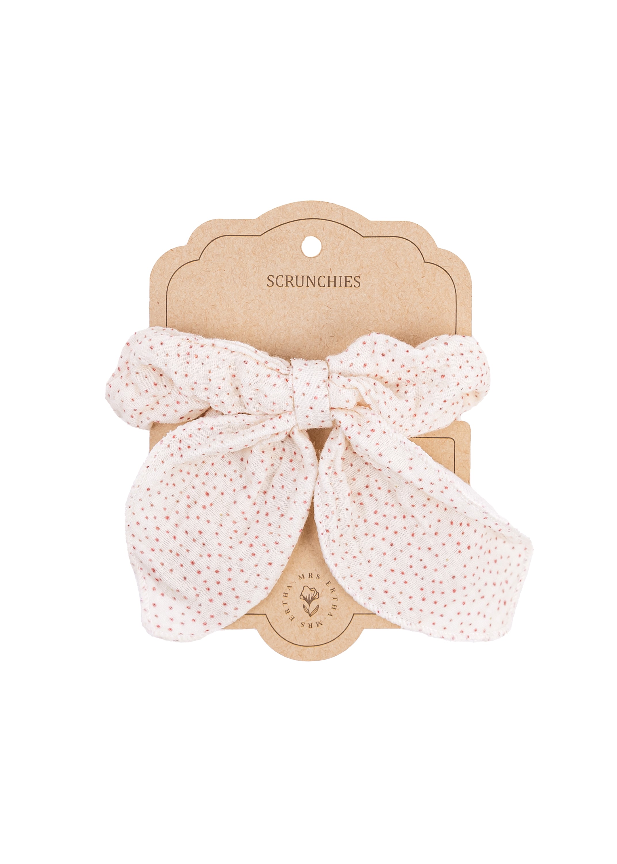 Mrs Ertha Chouchous avec nœud - Vanille